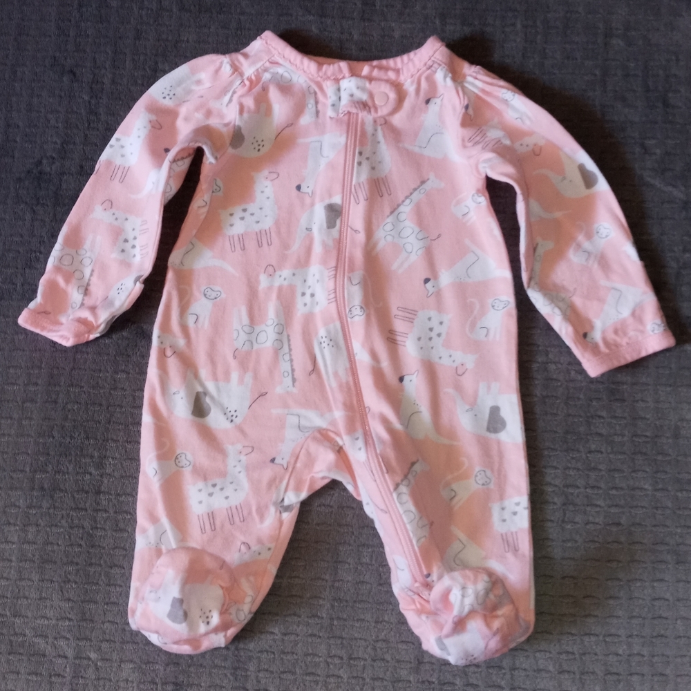 😍SALE!😍 Baby girls pink pajamas NB